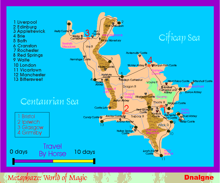 Map of Dnalgne