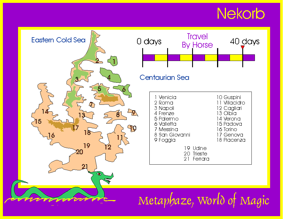 Map of Nekorb